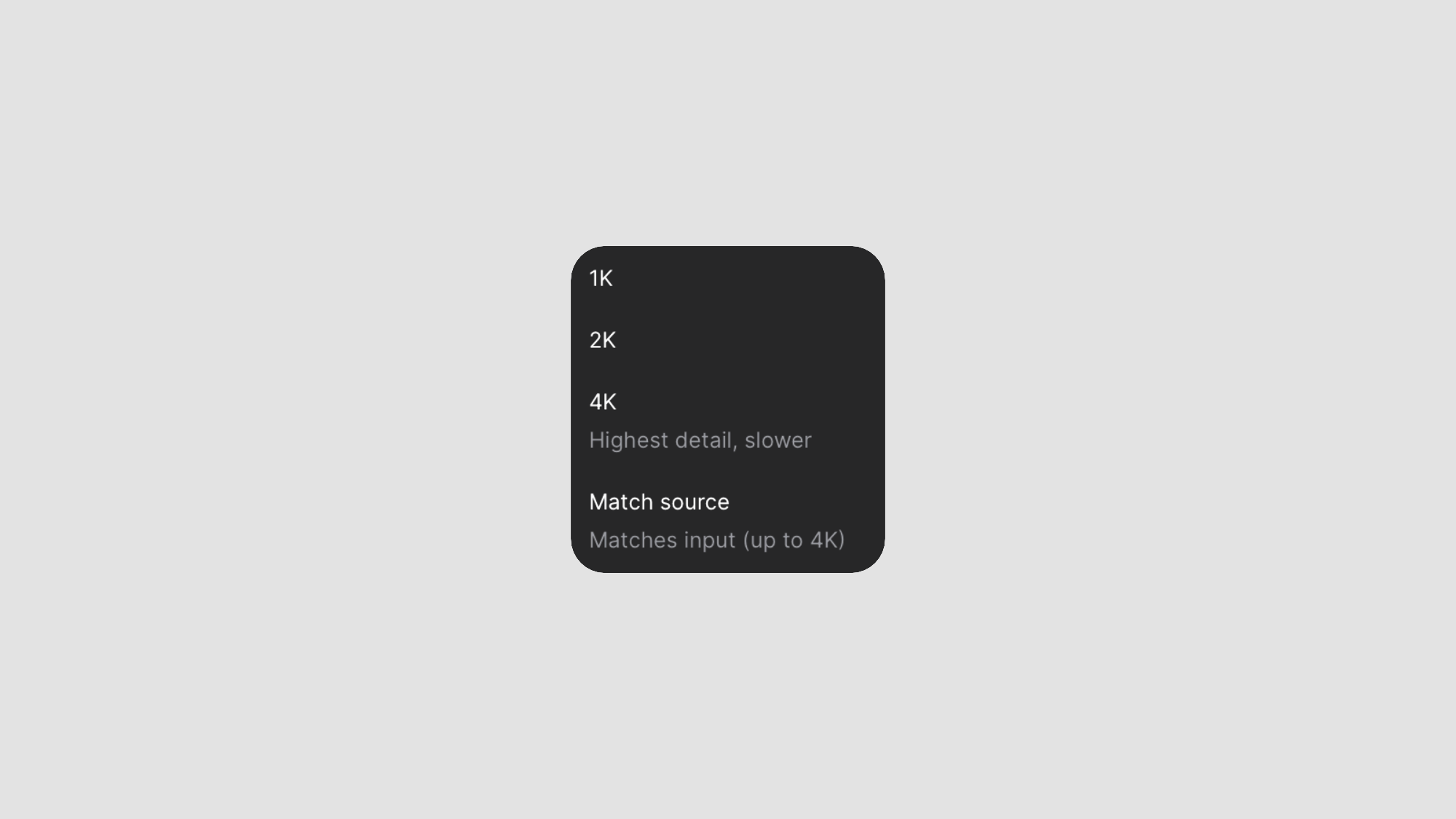 Choosing the right image resolution